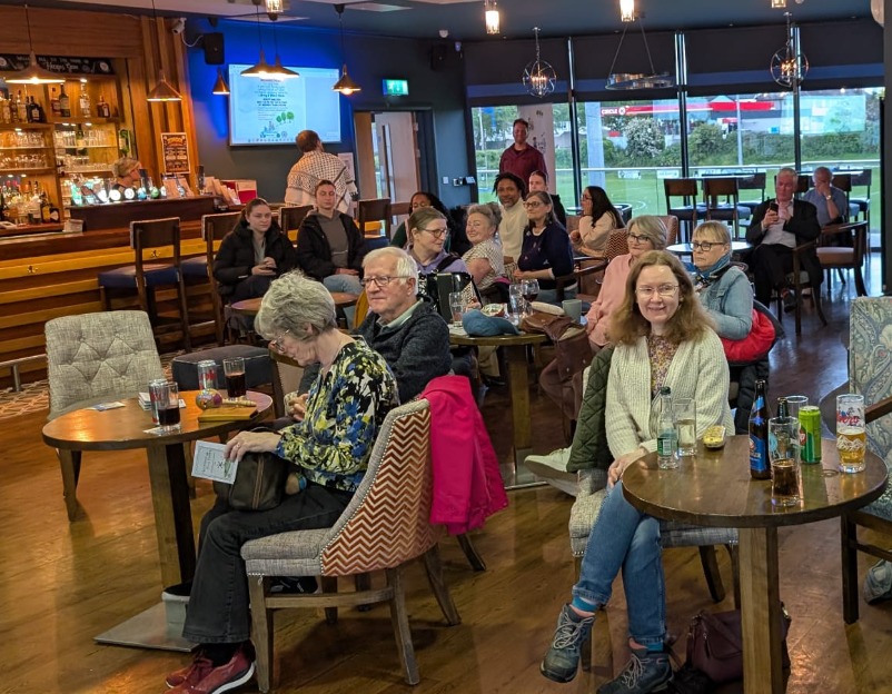 Images showing the attendees at the event