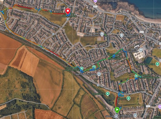 Our route